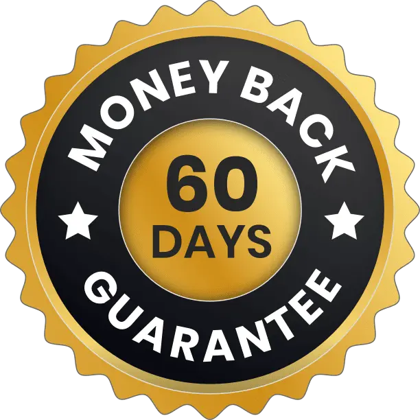 60 Days Money Back Guarantee Logo